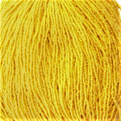 11/0 OP Gold Yellow Luster 1/2 hank