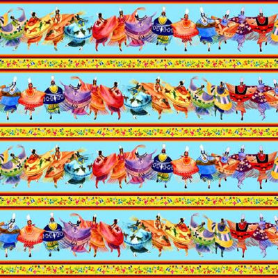 Blue Shawl Dancers
