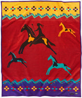 Celebrate the Horse Robe 64x80