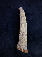 Carved Antler Animal Handles