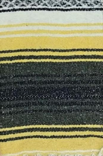 Falsa Blanket Yellow/Dk Gray/Blk