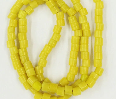 Yellow Tile Beads