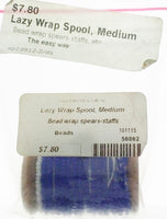 Lazy Wrap Spool, Med Blu/Wht.