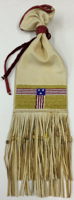 Flag Beaded Pipe Bag, 17"