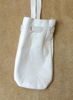 Medicine Bag - White 3"x 2"