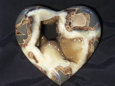 Gemstone Heart - Septarian, Small