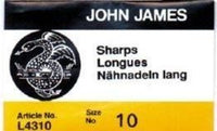 Sharps Needle - Size 10 Longs (25 pack)
