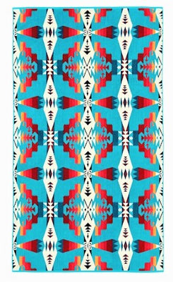 Pendleton Tucson Turquiose Spa Towel