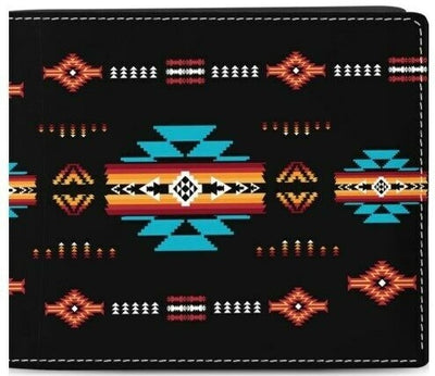 Men's Fleece Wallet - Black