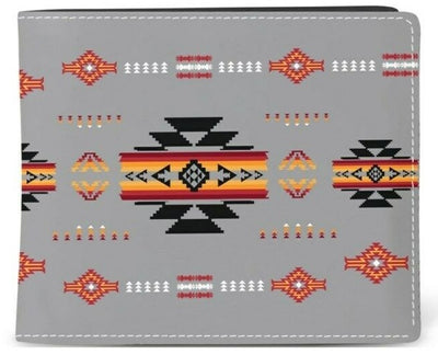 Men's Fleece Wallet - Grey