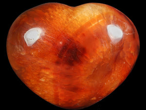 Gemstone Heart - Carnelian, Small