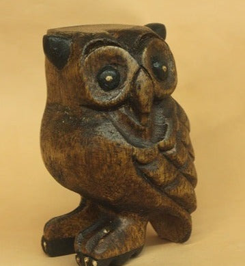 Wooden 4" Owl Whistle