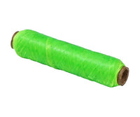 USA made Neon Green Sinew spool - 20 yds