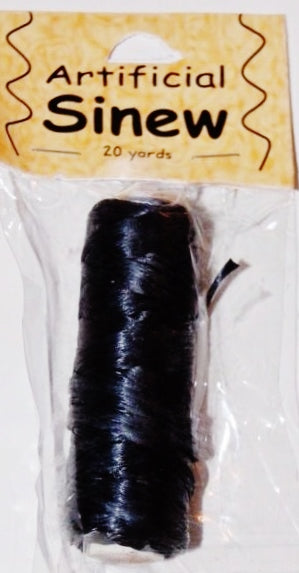 Black Sinew spool - 20 yds