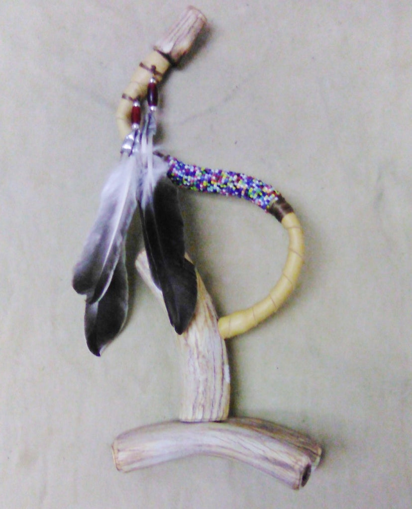 Antler Pipe - Stand Bead 13"
